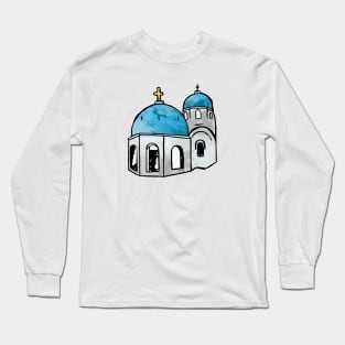 Santorini Greece Long Sleeve T-Shirt